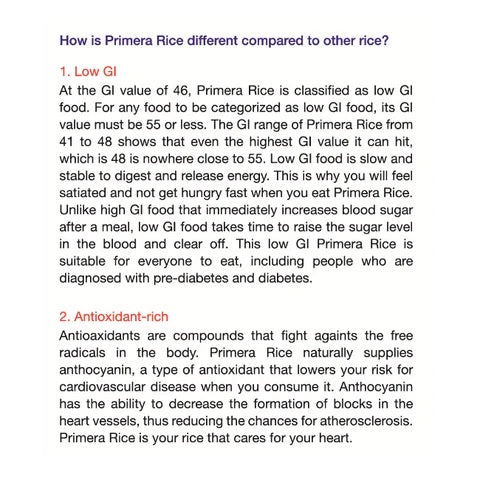 { Primera } - Red Rice 2kg