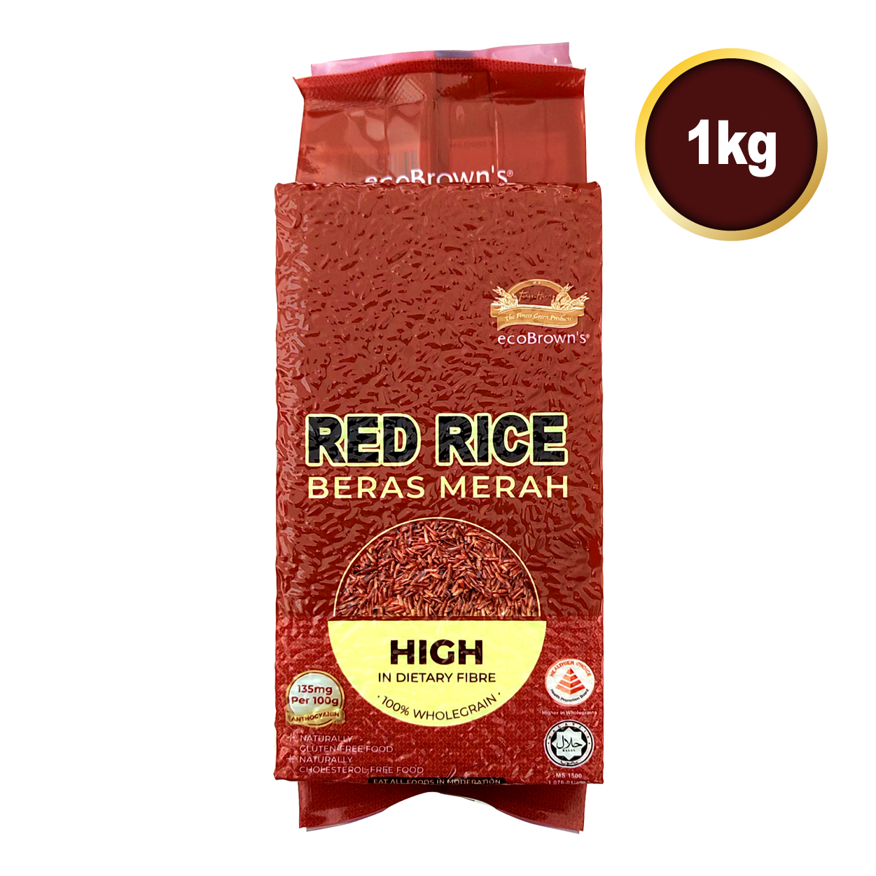 ecoBrown's Red Rice 1kg