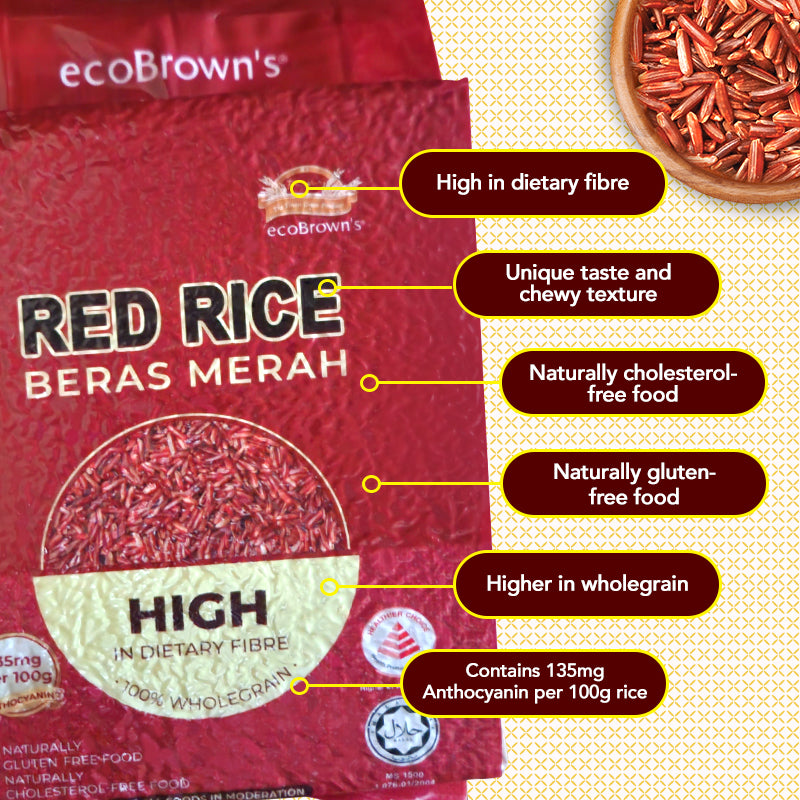 ecoBrown's Red Rice 2kg