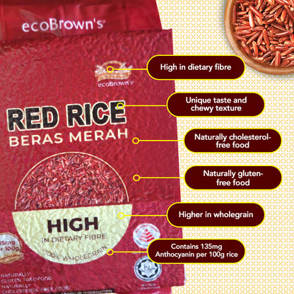 ecoBrown's Red Rice 2kg