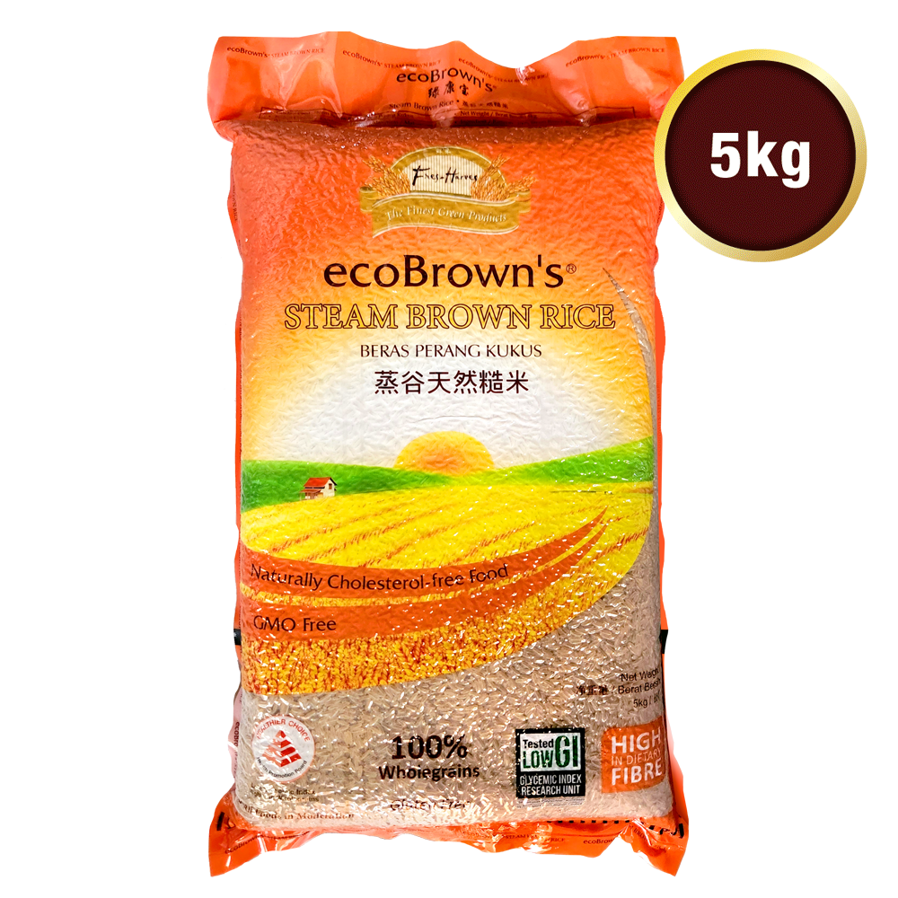 6 Months Subscription (Steam Brown Rice 5kg)