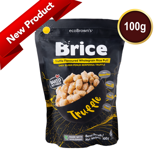 ecoBrown’s Brice Truffle Flavoured Wholegrain Rice Puff [100g]