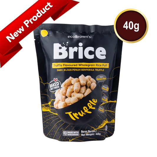 ecoBrown’s Brice Truffle Flavoured Wholegrain Rice Puff [40g]