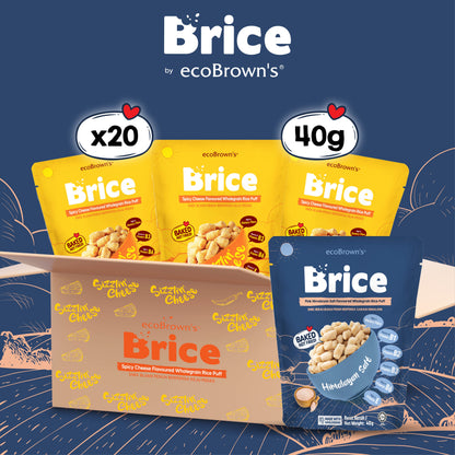 [Campaign Bundle] ecoBrown’s Brice Flavoured Himalayan Salt Wholegrain Rice Puff