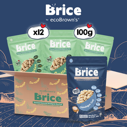[Campaign Bundle] ecoBrown’s Brice Flavoured Himalayan Salt Wholegrain Rice Puff