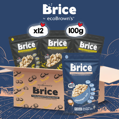 [Campaign Bundle] ecoBrown’s Brice Flavoured Himalayan Salt Wholegrain Rice Puff