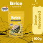 [100g] ecoBrown’s Brice Musang King Durian Flavoured Wholegrain Rice Puff | Baked, Not Fried | High Fibre Snack