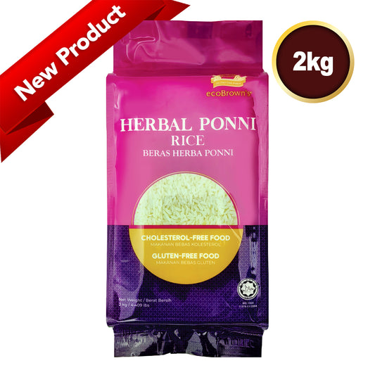 ecoBrown’s Herbal Ponni Rice 2kg