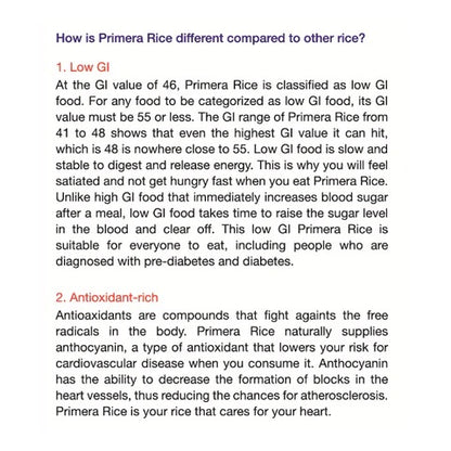 { Primera } - Red Rice 2kg – ecoBrown's