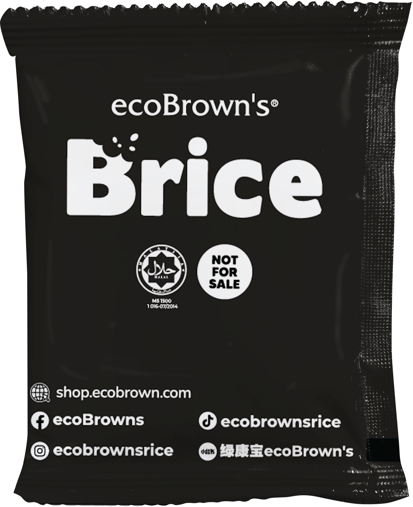 [Bundle of 5x 6g] ecoBrown’s Brice Wholegrain Rice Puff - Seaweedx2+ Spicy Cheesex2+ Truffle