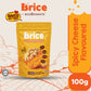 [100g] ecoBrown’s Brice Spicy Cheese Flavoured Wholegrain Rice Puff | Baked, Not Fried | High Fibre Snack