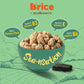 [100g] ecoBrown’s Brice Seaweed Flavoured Wholegrain Rice Puff  | Baked, Not Fried | High Fibre Snack