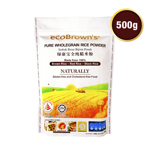 ecoBrown’s Wholegrain Rice Powder 500g