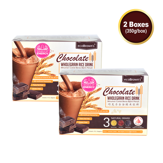 ecoBrown's Chocolate Beverage (Energy) [2 boxes]