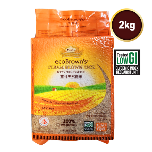 ecoBrown’s Steam Brown Rice 2kg