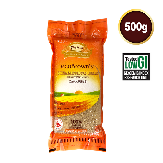 ecoBrown’s Steam Brown Rice 500g