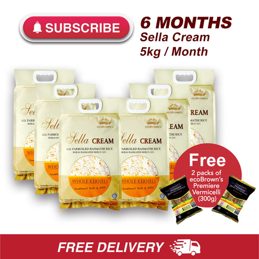 6 Months Subscription (Sella Cream 5kg)