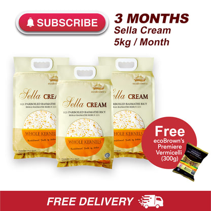 3 Months Subscription (Sella Cream 5kg)